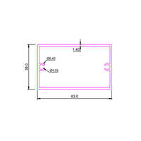 SEC No 2027 Special Rectangular Tube